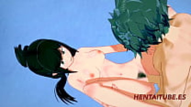 Boku No Hero Hentai - Deku scopa Inko e viene dentro