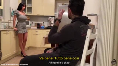 Scopo mia zia mentre suo marito è a lavoro GIULIA DIAMOND